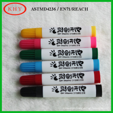 Promotional Mini Colored Felt Tip Fabric Marker Pen for DIY Drawing